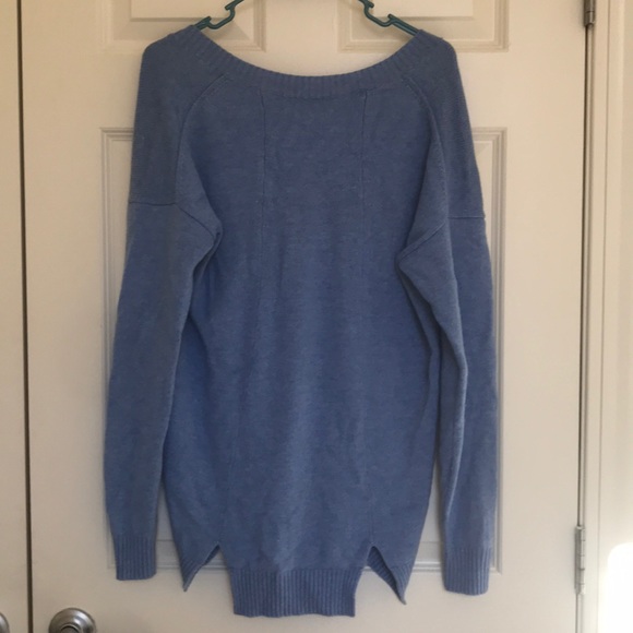 CASHMERE Drop-Shoulder Sweater - Picture 3 of 4